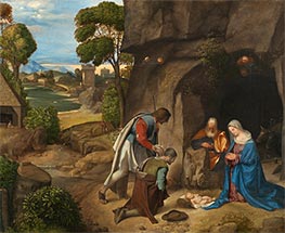 Anbetung der Hirten | Giorgione | Gemälde Reproduktion