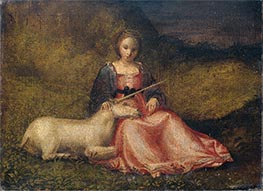 Allegorie der Keuschheit | Giorgione | Gemälde Reproduktion