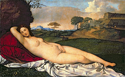 Giorgione | The Sleeping Venus, c.1508/10 | Giclée Canvas Print