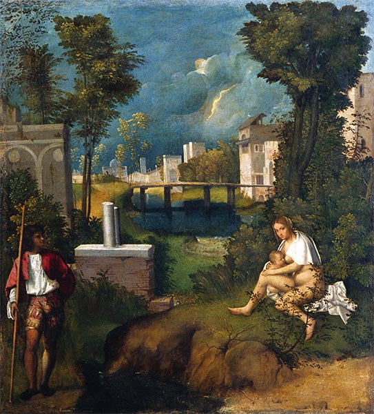 The Tempest, c.1505 | Giorgione | Giclée Canvas Print