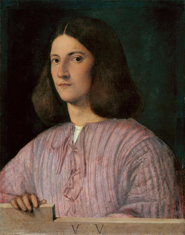 Giorgione | Portrait of a Young Man (Giustiniani Portrait), Undated | Giclée Canvas Print