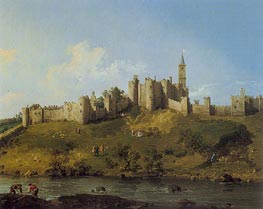 Alnwick Castle, 1746 by Canaletto | Canvas Print