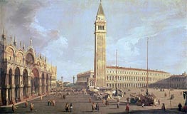 Canaletto | Towards San Marco | Giclée Canvas Print