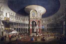 Canaletto | Ranelagh Gardens, the Interior of the Rotunda | Giclée Canvas Print