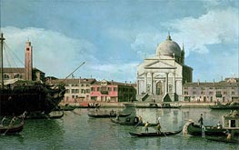 Il Redentore, n.d. von Canaletto | Leinwand Kunstdruck