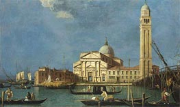 Canaletto | Venice: St. Pietro in Castello | Giclée Canvas Print