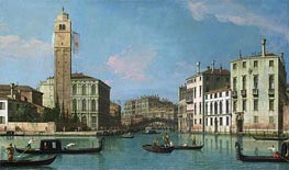 Canaletto | Venice: Entrance to the Cannaregio | Giclée Canvas Print