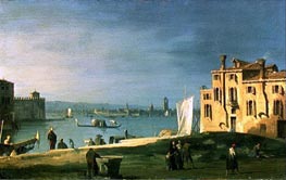 View of Venice, n.d. von Canaletto | Leinwand Kunstdruck