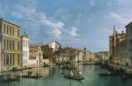 Canaletto | Grand Canal from Palazzo Flangini to Palazzo Bembo | Giclée Canvas Print