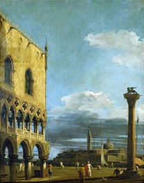 Venice: The Piazzetta Towards St. Giorgio Maggiore | Canaletto | Painting Reproduction