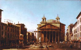 The Pantheon | Canaletto | Painting Reproduction