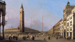 Piazza San Marco Looking South and West | Canaletto | Painting Reproduction