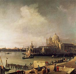 Entrance to the Grand Canal | Canaletto | Painting Reproduction