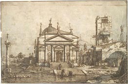 The Church of the Redentore | Canaletto | Painting Reproduction
