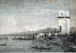 La Torre di Malghera | Canaletto | Painting Reproduction