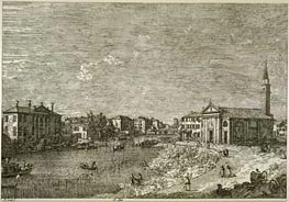 Al Dolo | Canaletto | Painting Reproduction