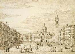 Canaletto | Venice: Campo Santa Maria Formosa | Giclée Paper Print