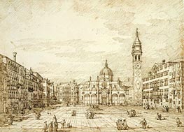 Canaletto | Campo Santa Maria Formosa | Giclée Paper Print