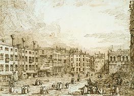 Campo Santo Stefano | Canaletto | Painting Reproduction