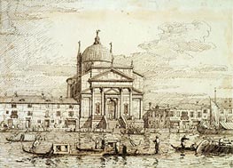 The Redentore | Canaletto | Painting Reproduction