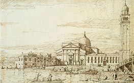 Canaletto | San Pietro di Castello | Giclée Paper Print
