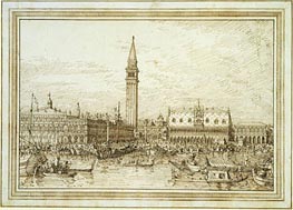 The Molo from the Bacino | Canaletto | Painting Reproduction