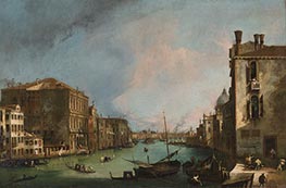 Canaletto | The Grand Canal in Venice with the Rialto Bridge | Giclée Canvas Print