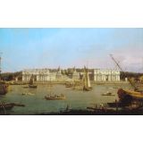 Greenwich Hospital from the North Bank of the Thames | Canaletto