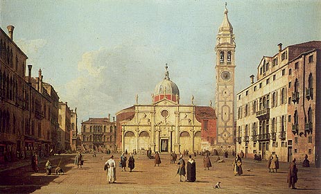 Campo Santa Maria Formosa, 1730 | Canaletto | Giclée Canvas Print