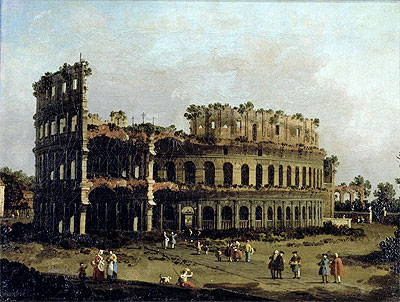 The Colosseum, n.d. | Canaletto | Giclée Canvas Print