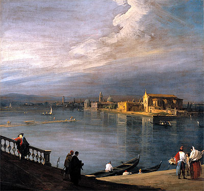 A View from the Fondamenta Nuove Looking Towards Murano, c.1722/23 | Canaletto | Giclée Canvas Print