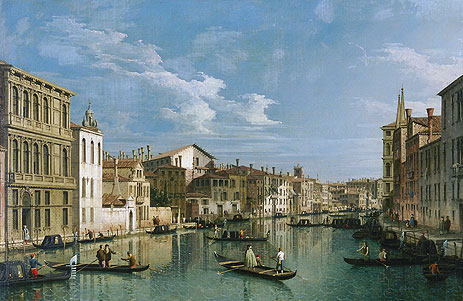 Grand Canal from Palazzo Flangini to Palazzo Bembo, c.1740 | Canaletto