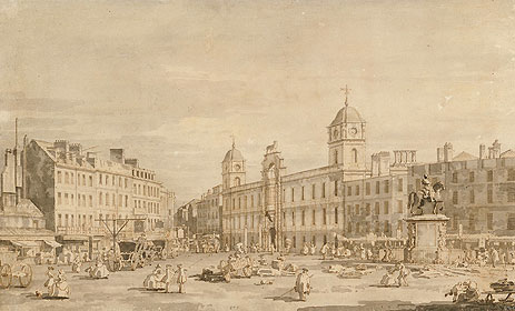 Ansicht von Northumberland House und Charing Cross, c.1752 | Canaletto