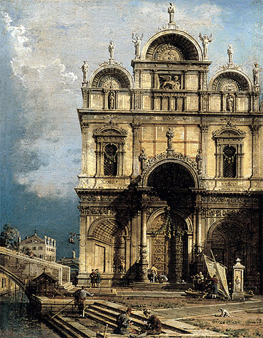 Canaletto | The School of San Marco, c.1765 | Giclée Canvas Print