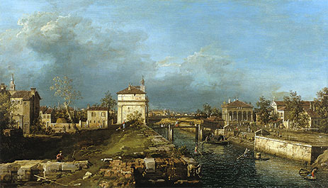 Canaletto | Porta Portello, Padua, c.1760 | Giclée Canvas Print