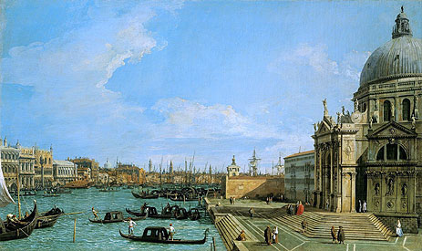 Der Canal Grande, Blick Richtung Riva degli Schiavoni, c.1729/30 | Canaletto