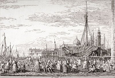 Canaletto | The Market on the Molo, n.d. | Giclée Paper Art Print