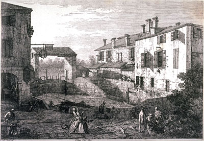 Canaletto | Le Porte del Dolo, c.1735/44 | Giclée Paper Art Print