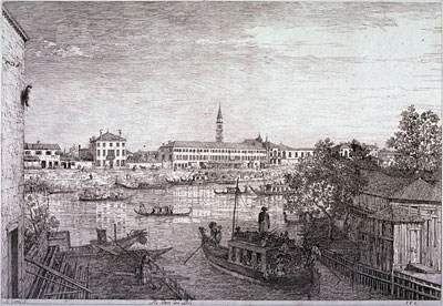 Canaletto | Ale Porte del Dolo, c.1735/44 | Giclée Paper Art Print