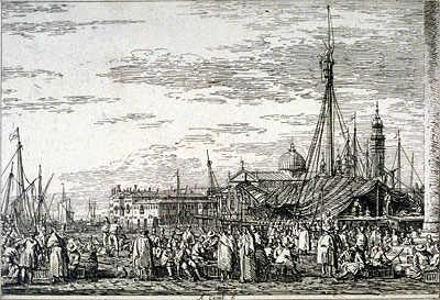 Canaletto | The Market on the Molo, n.d. | Giclée Paper Art Print