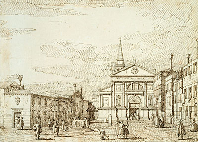 San Francesco della Vigna, c.1735/40 | Canaletto