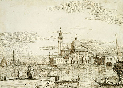 San Giorgio Maggiore, c.1735/40 | Canaletto | Giclée Papier-Kunstdruck