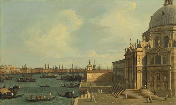 Venice: Santa Maria della Salute, undated | Canaletto | Giclée Canvas Print