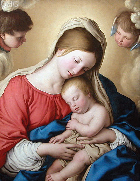 Le Sommeil de l'Enfant Jesus, undated | Sassoferrato | Giclée Canvas Print