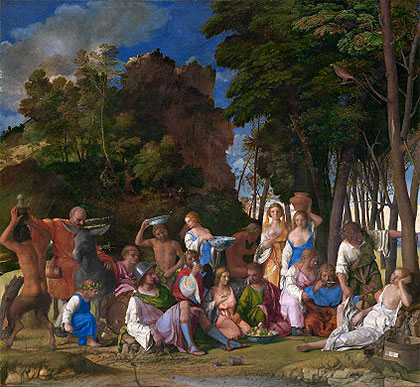 Giovanni Bellini | The Feast of the Gods, c.1514/29 | Giclée Canvas Print
