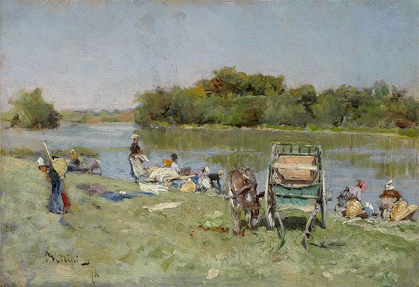 Wäscherinnen, 1874 | Giovanni Boldini