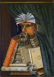 The Librarian, c.1566 by Arcimboldo | Canvas Print