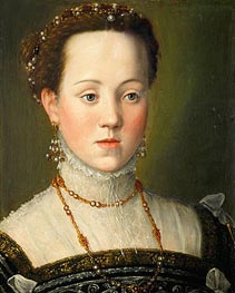 Archduchess Anna of Austria, Queen of Spain | Arcimboldo | Gemälde Reproduktion