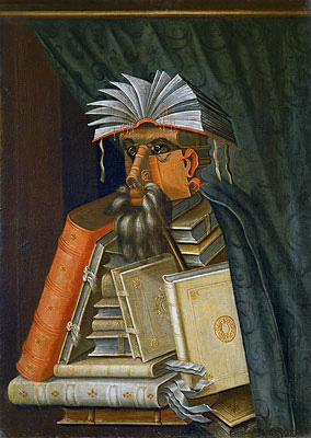 The Librarian, c.1566 | Arcimboldo | Giclée Leinwand Kunstdruck