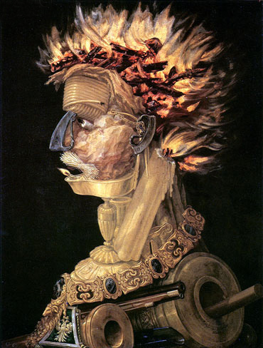 Fire, 1566 | Arcimboldo